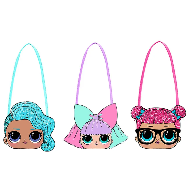 

Original LOL Surprise Dolls Mini Shoulder Bag Figures Avatar Modeling Cartoon Children Small Thin Crossbody Bags Girl's Gifts