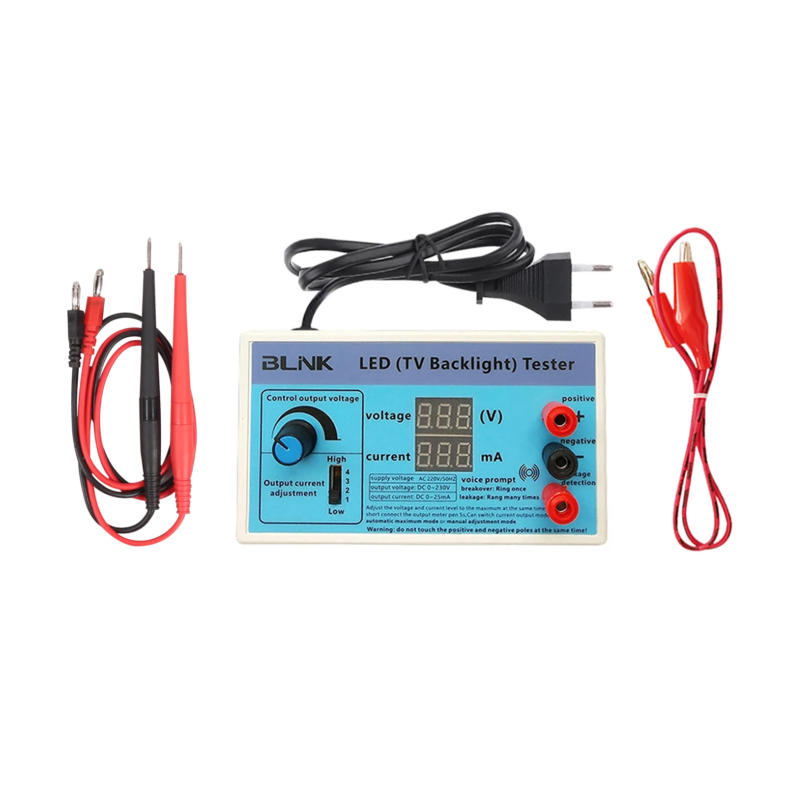 

LED-тестер для подсветки телевизора, 0-300 в