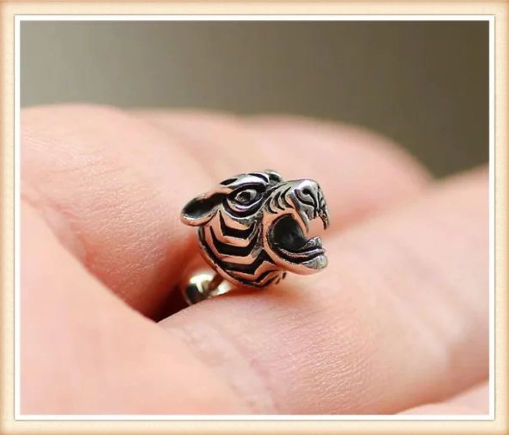 Модные Ретро серьги Хиппи Тигр