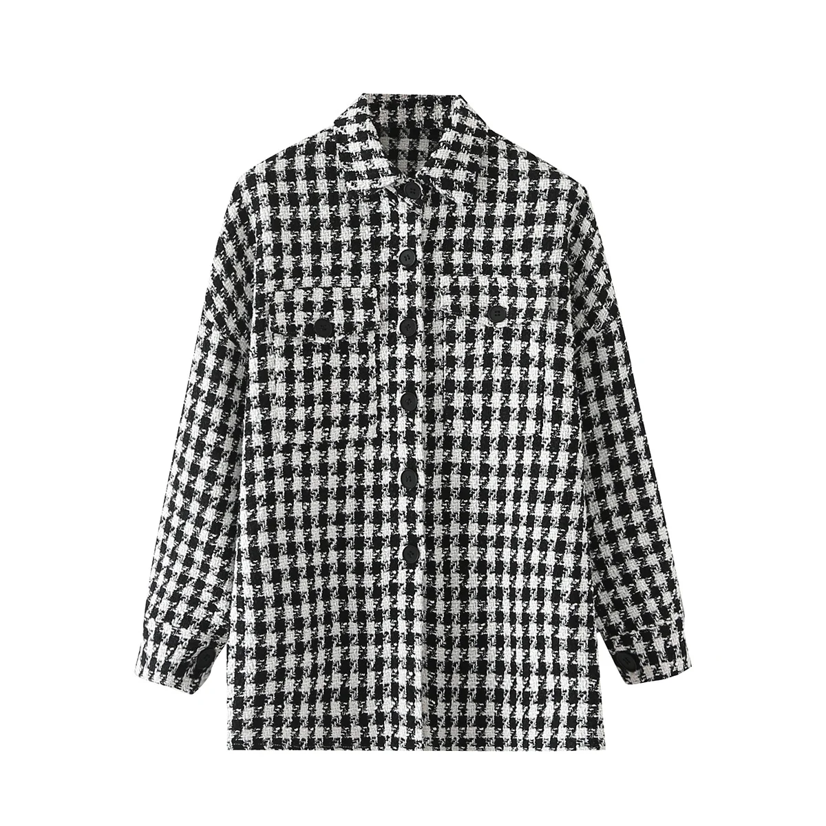 

A.D.EAST-Women's fashion leisure plover woolen coat-N08XZ2227165