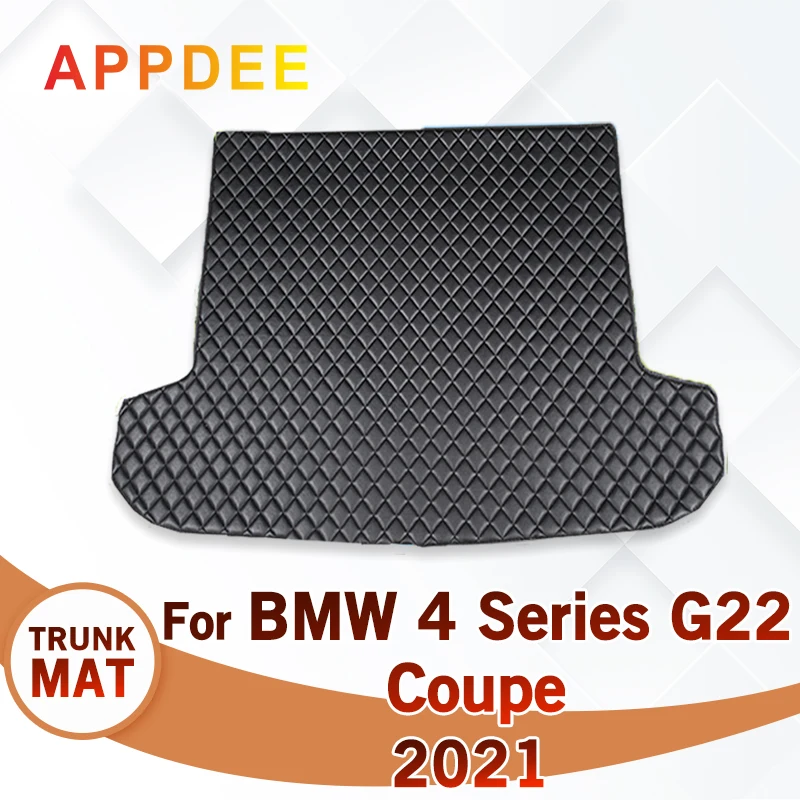 

Коврик для багажника автомобиля для BMW 4 серии Купе, 2 двери G22 2021, автомобильные аксессуары на заказ, украшение интерьера автомобиля
