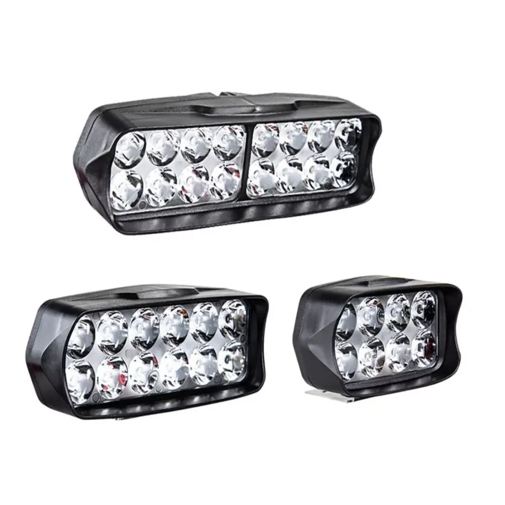 

W 15W 20W Offroad DRL LED Work Light Flood Beam Spotlight 12V Daytime Running Light Auto Accessories Off Road Led Lights