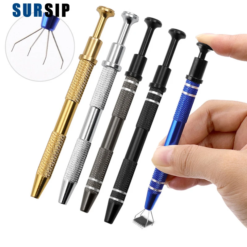 

IC Extractor Electronic Component Gripper Screw Precision Part Picker Capacitor Picking Suction Pen Grabber Hand Tool