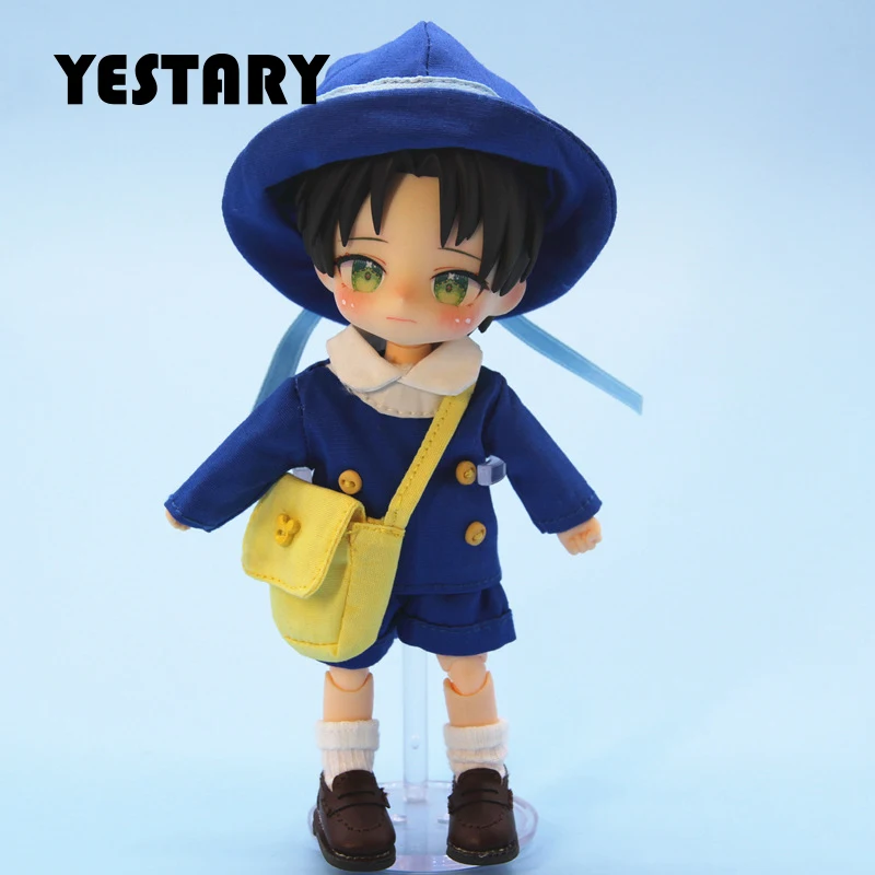 

YESTARY BJD Clothing 1/12 Bjd Doll Accessories Toy Obitsu 11 Doll Clothes DIY Fashion Toy Kindergarten 4 Piece Set For Doll Gift