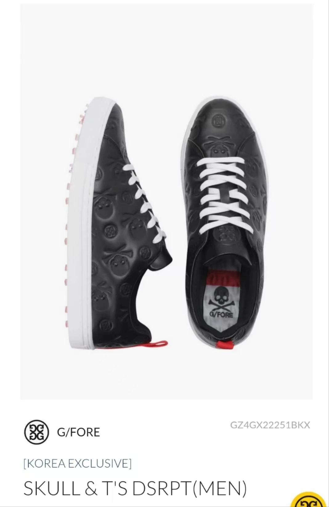 

Manufactory original golf shoes Men's shoes Ultra light anti-skid G4 board shoes Fashion trend