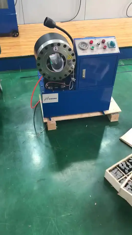 

Hose crimping machine / automatic / hydraulic crimping tool