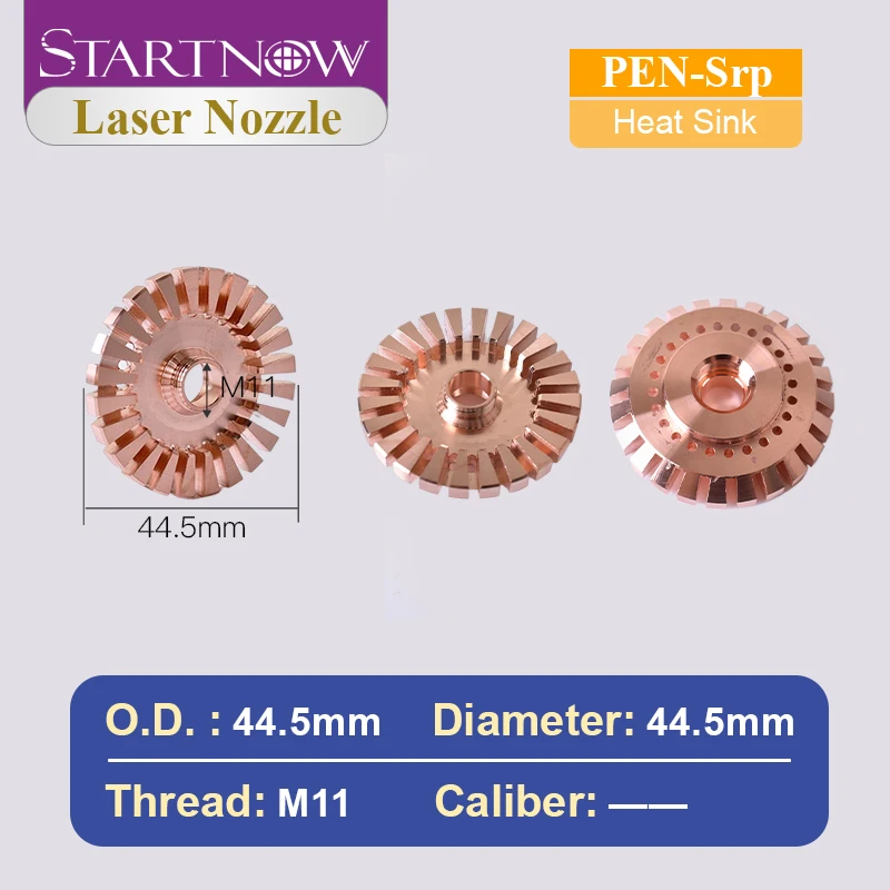 Сопло для лазерной резки Startnow Penta, однослойное, диаметр 28 мм, высота 15 мм, охлаждающее кольцо M11 для головки станка для лазерной резки высокой мощности