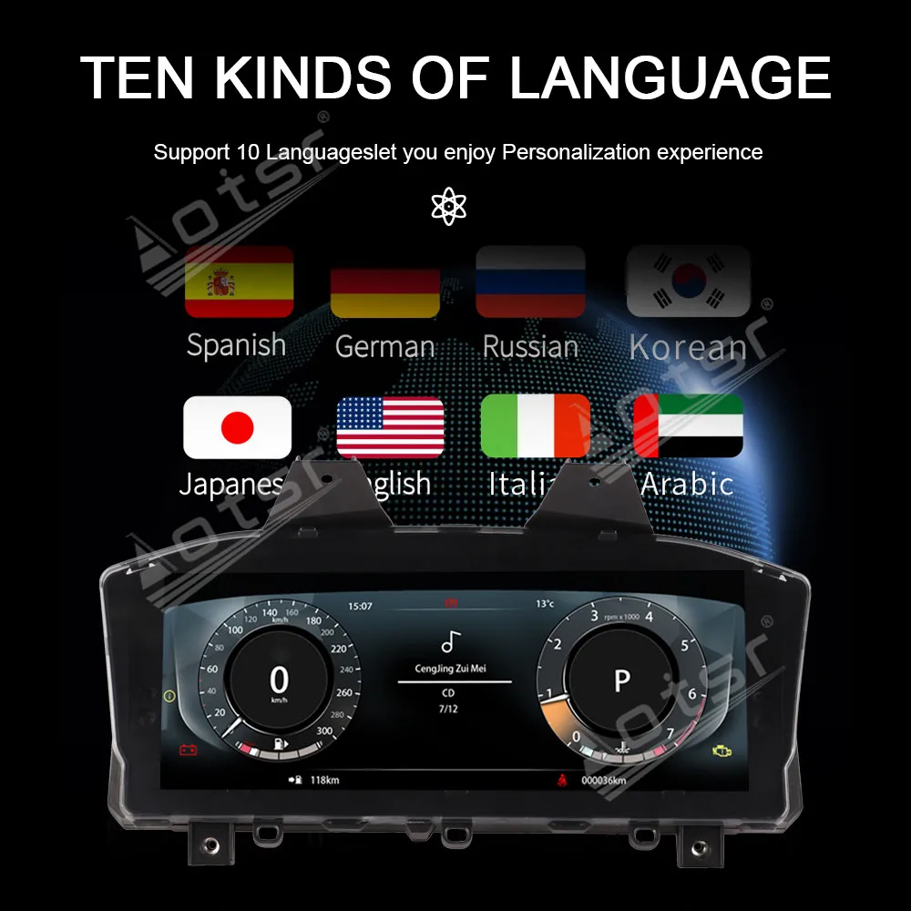 Автомобильная цифровая панель Aotsr для Land Rover Range Sport L494 Vogue L405