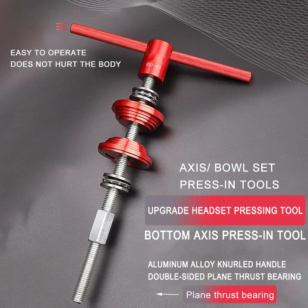 

Mountain Bike Road Bike Balance Bicycle Headset/Bottom Press Tool Wrist Set Installation Tool Press Bottom Electric Motorcycle