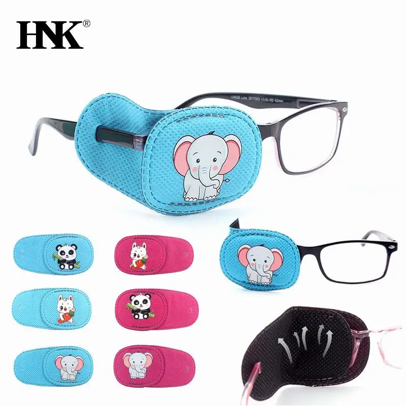 6pc/set Children Health Care Kids Child Occlusion Medical Lazy Eye Patch Eyeshade For Kids Strabismus Treatment Vision Care Kit