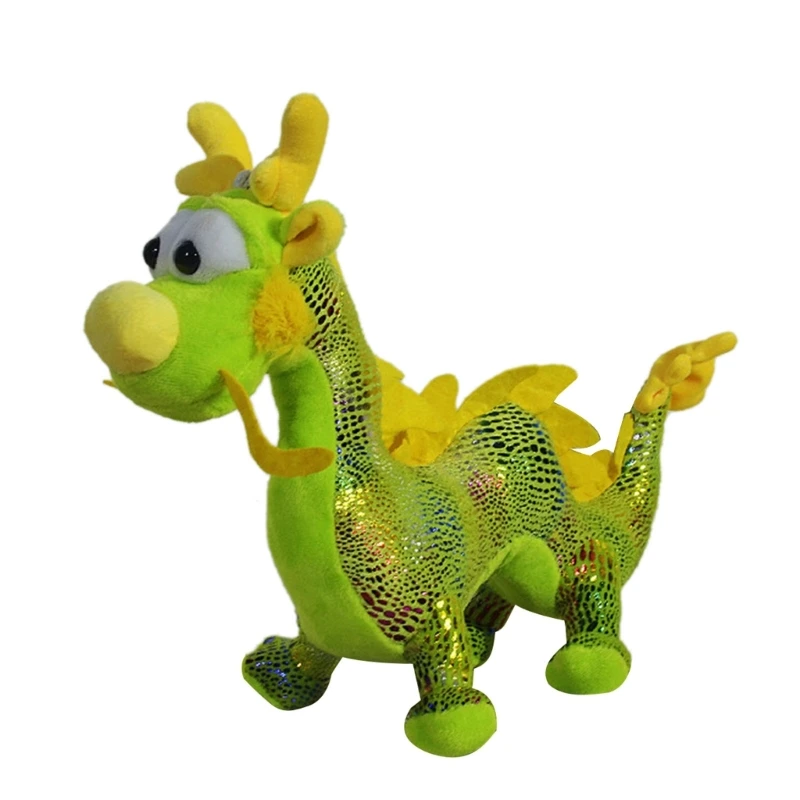 

Soft Plush Toy Children Dragon Stuffed Animal Toy Throw Pillow Home Decors Lovely Baby Sleep Toy Girl Boys Fun Gift