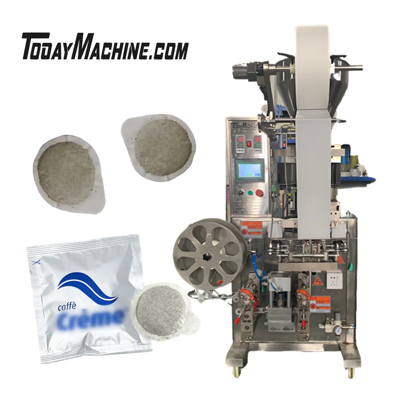 Автоматическая машина для упаковки бумажных пакетов с фильтром круглых кофе