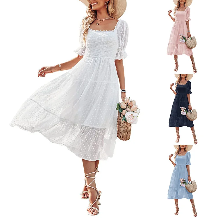 

Chiffon Dress Dresses Women High Waist 2023 New In Summer White Wedding Long Dresses Y2k Party Holiday Sexy Maxi Pink Vestido