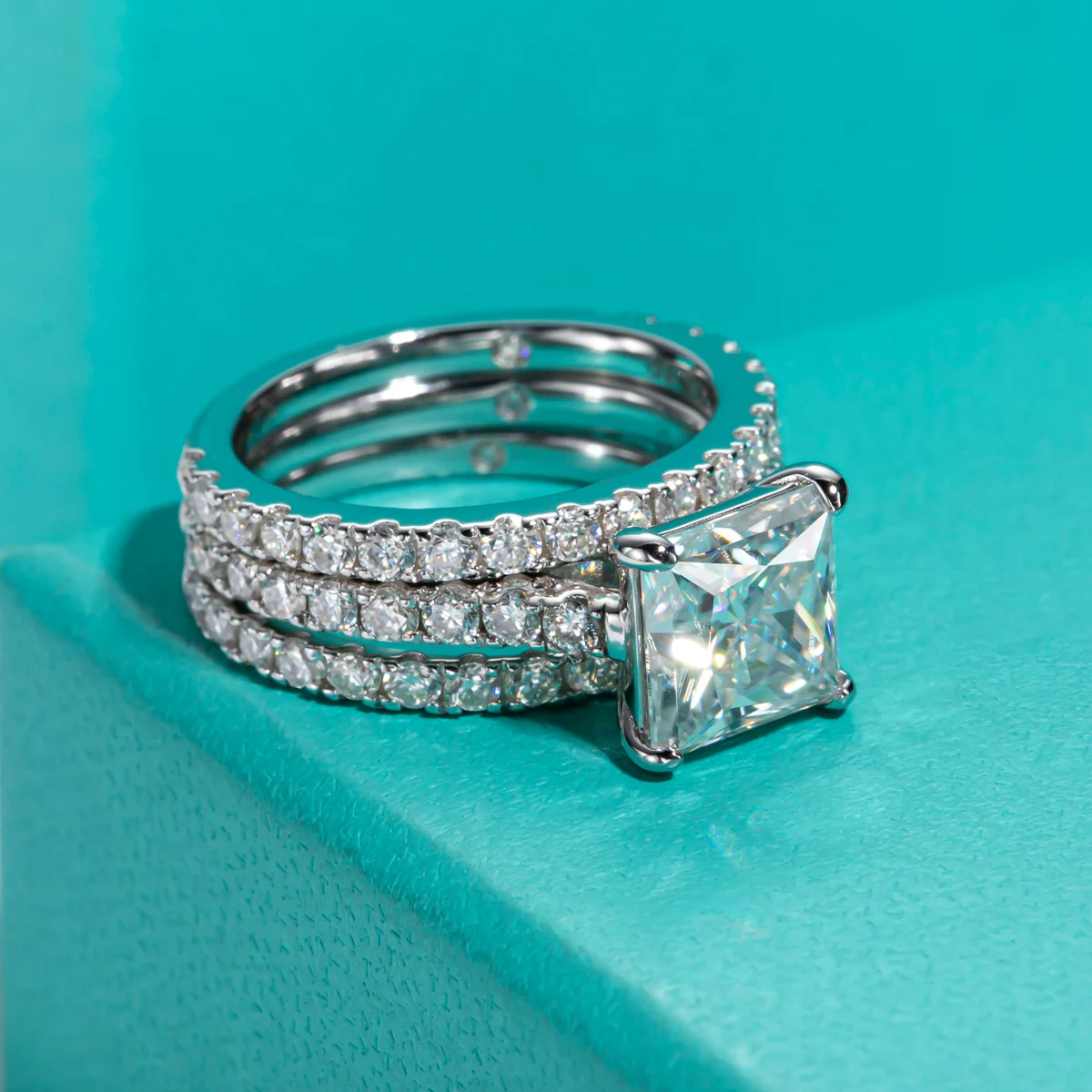 호Jewel 3ct Princess Cut