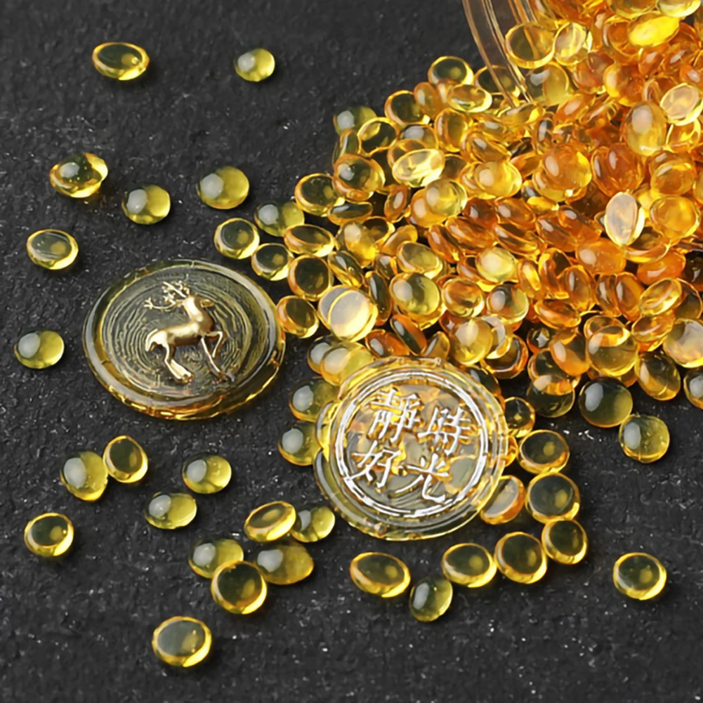 Прозрачные восковые бусины жемчужный герметичный лак для рыбьего хвоста воск