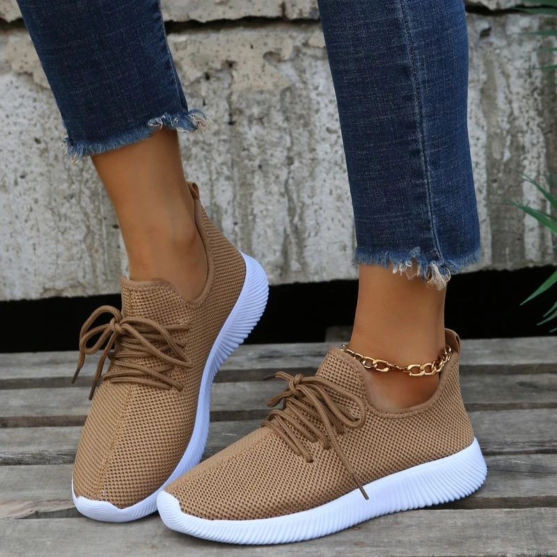 Plus Size Women Shoes 2022 Woven Mesh Running Shoes Soft Bottom Casual Sports Shoes Women's Fashion Luxury Basketball Sneakers