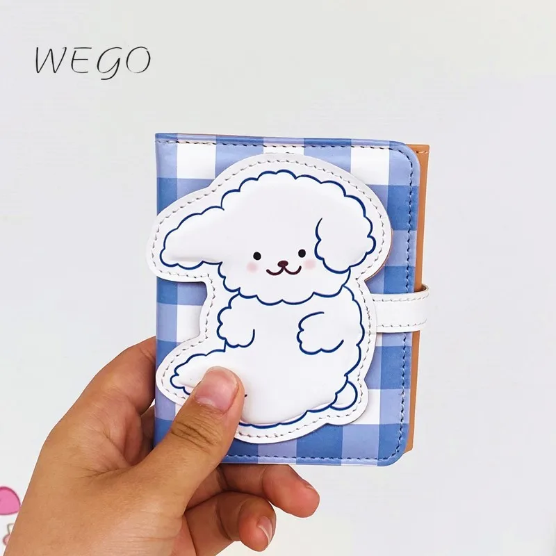 

Japanese Cute Bear Wallet Chic Cartoon Female Short Coin Purse Buckle Type 3 Folding Pu Card Bag Buckle Type