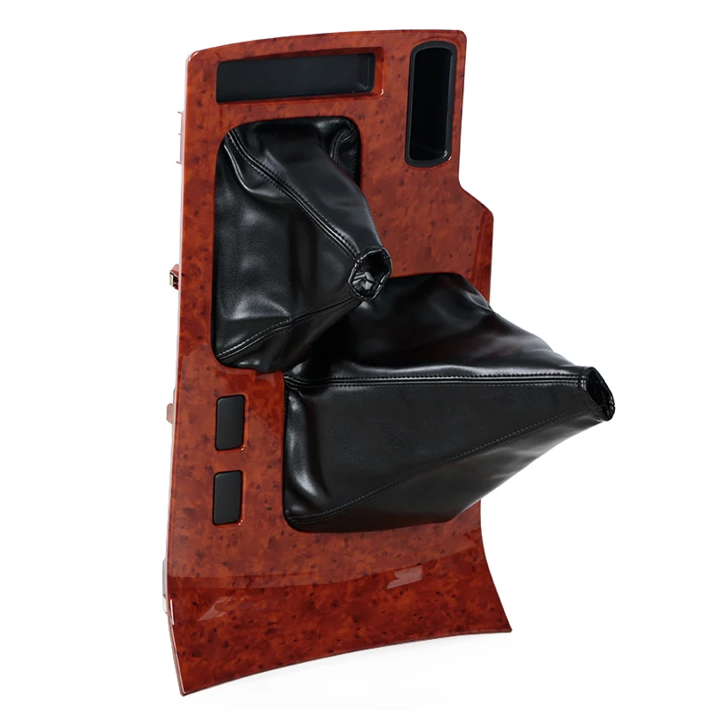 

Для Toyota LC100 FJ100 для Land Cruiser 100, центральная консоль, деревянный рычаг переключения передач, сменная накладка MT, аксессуары для интерьера