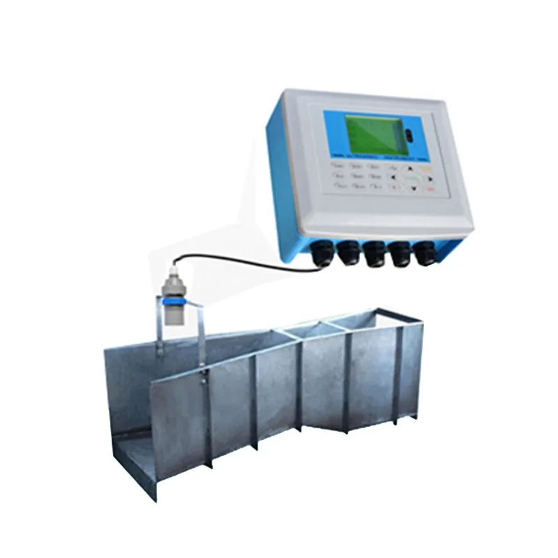 

River Lake Irrigation Water Level Ultrasonic Open Channel Flow Meter