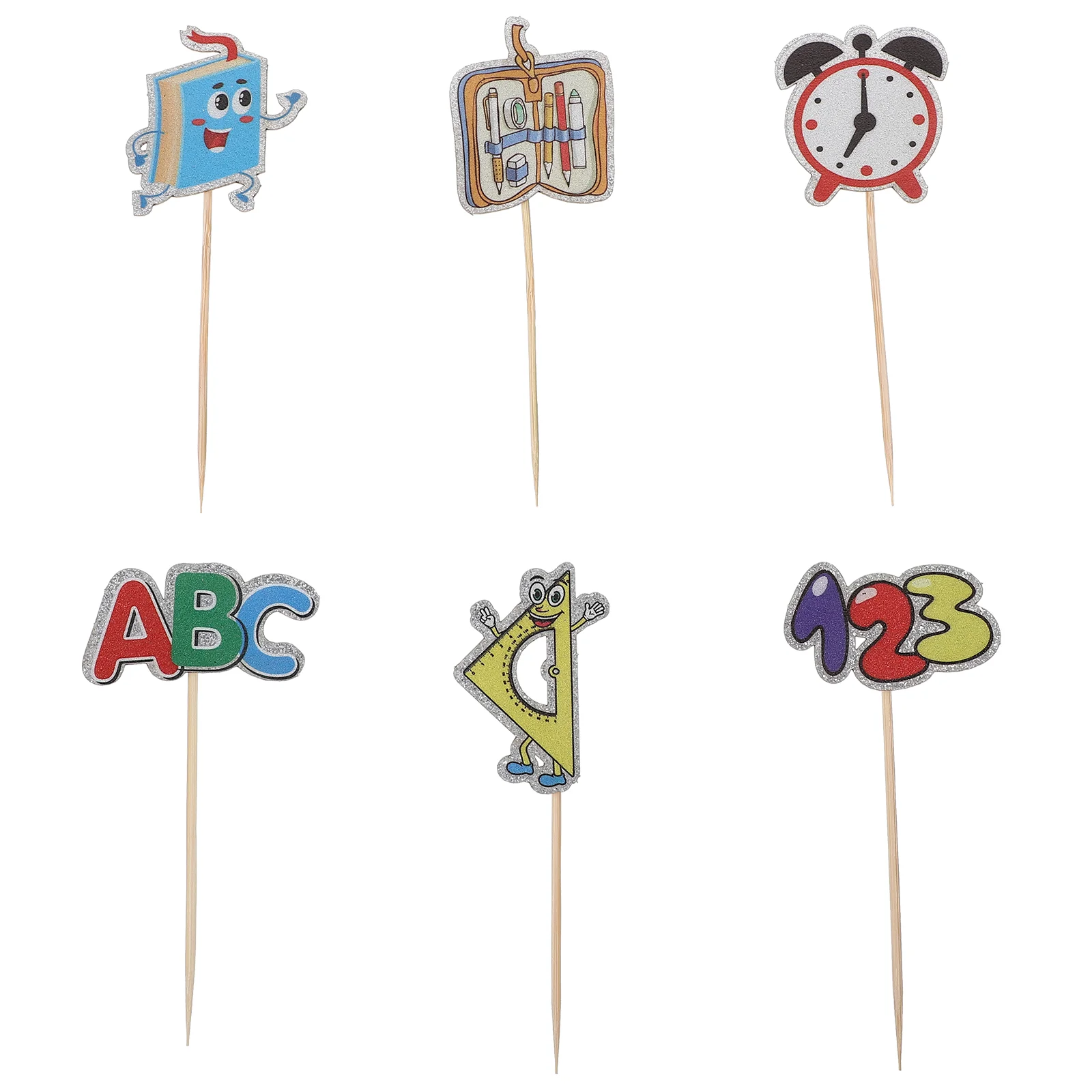 

5 шт., декоративные подставки для капкейков