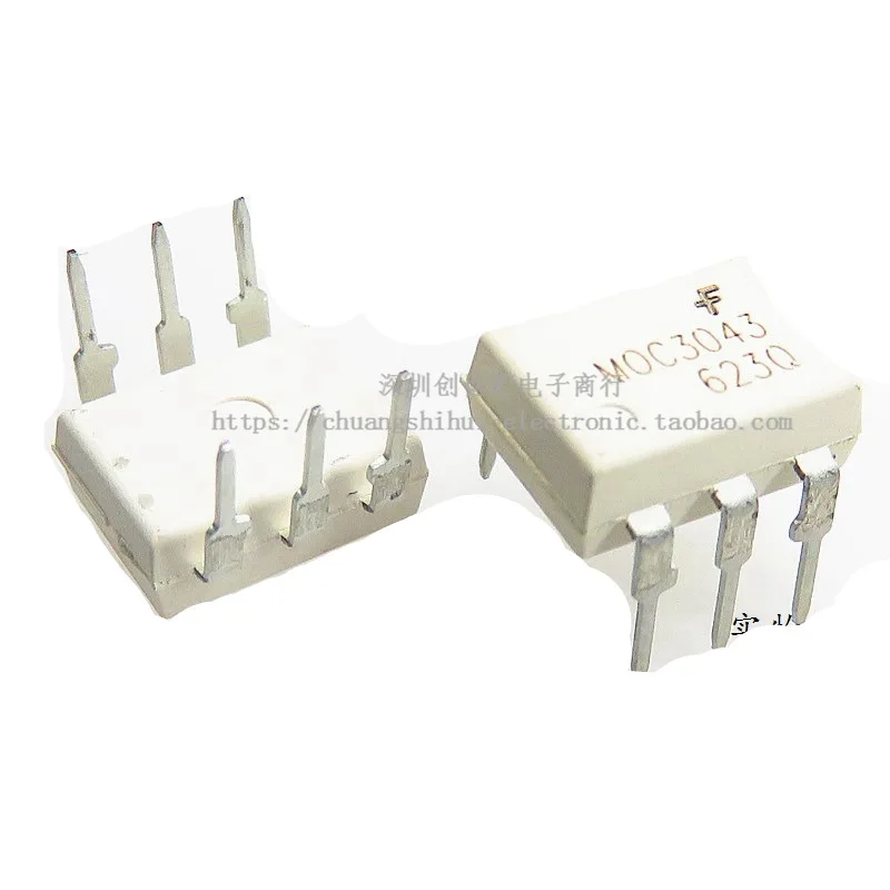 

New original MOC3043M MOC3043 DIP-6 straight plug thyristor drive optocoupler
