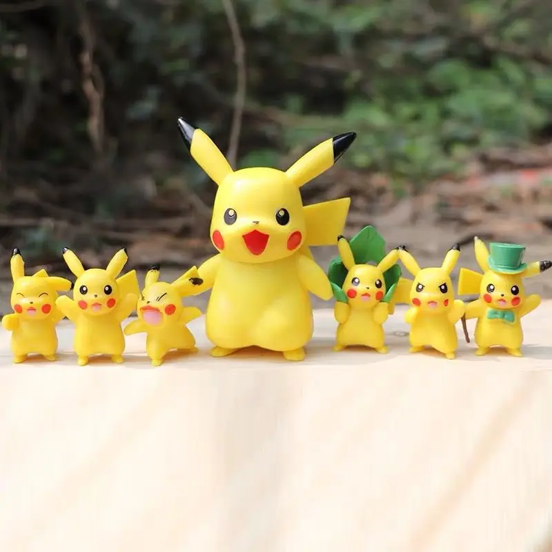 

Pokemon Pikachu Figurine Toy Pokémon Children's Toy Pokemon Decoration Gifts