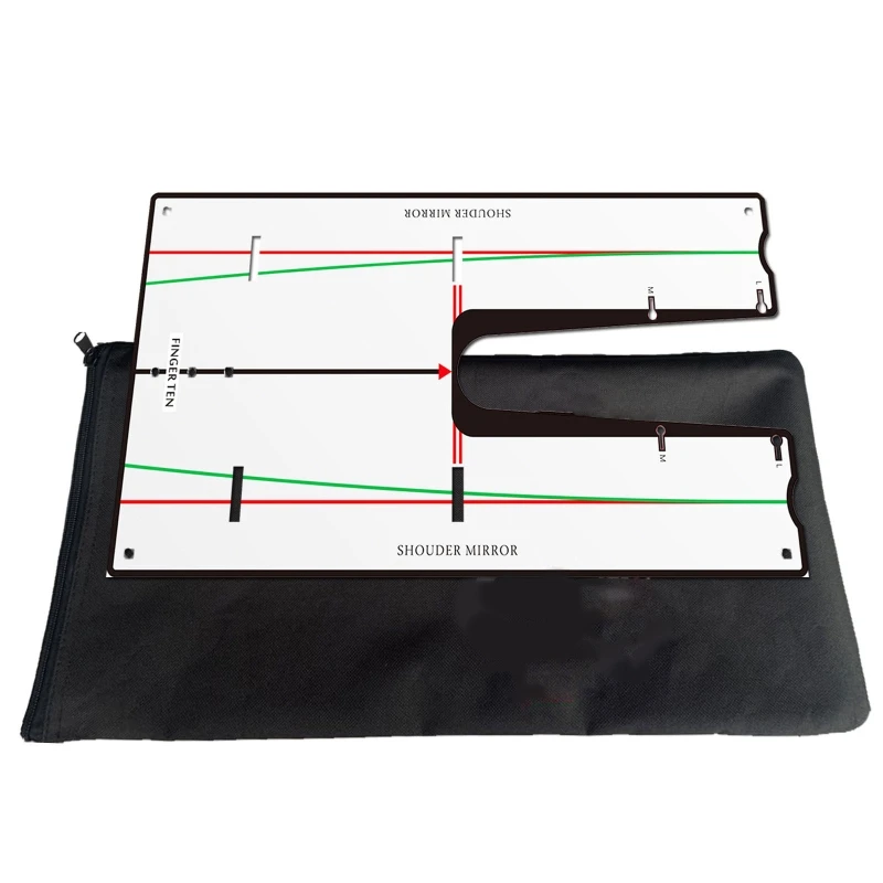 

Golf Putting Mirror Alignment Training Arm Band Trainer Practice Gate Aid Tool