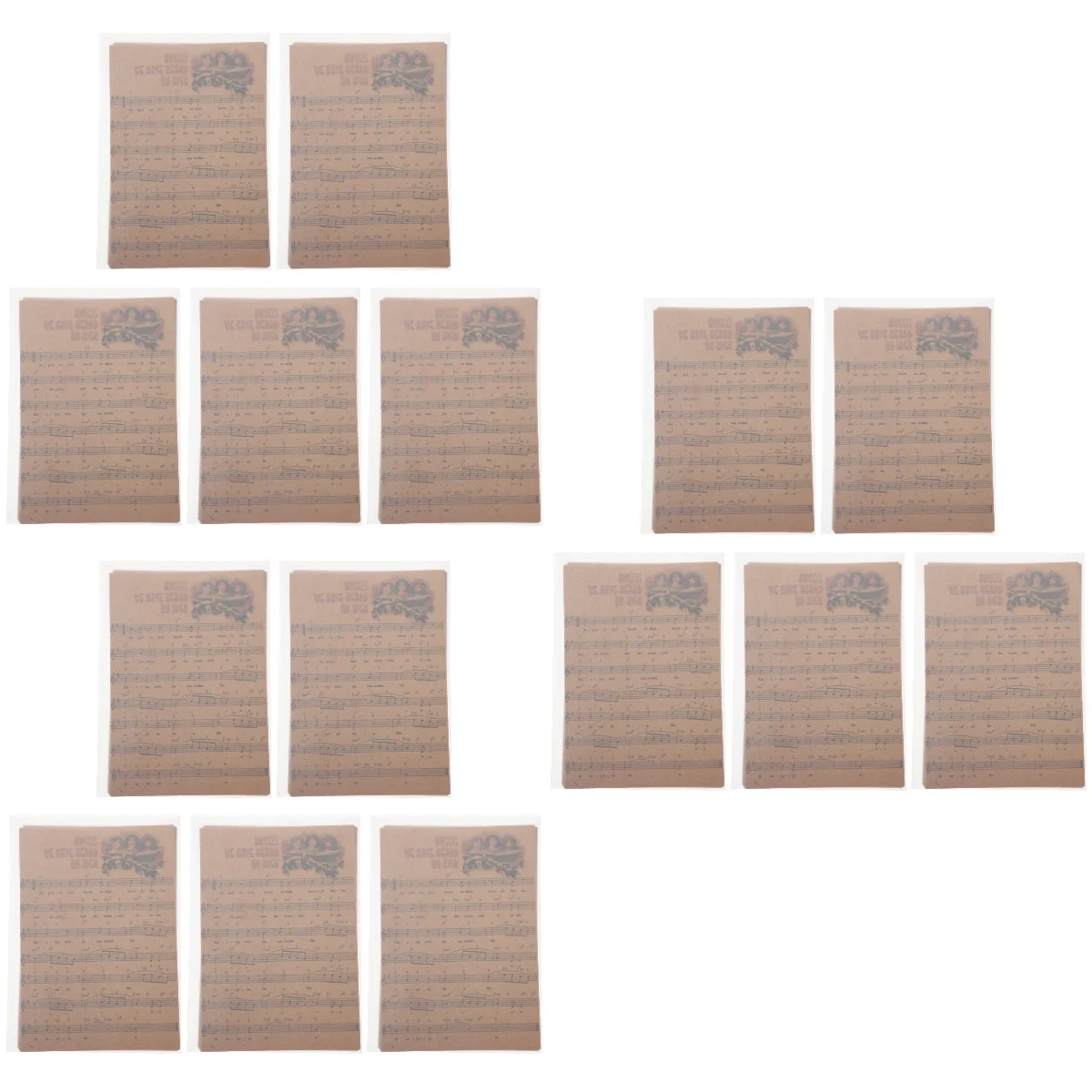 

Sets Vintage Scrapbooking Decorative Hand Account Background DIY Paper Crafts
