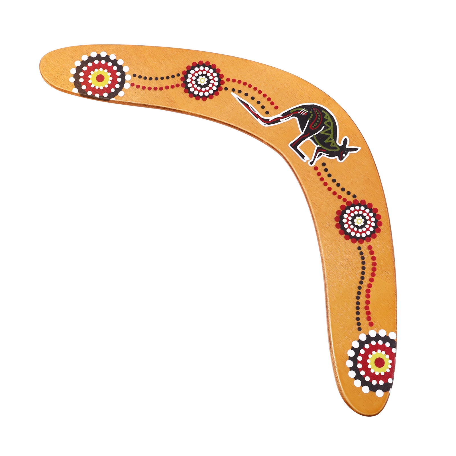 

1 Pc Wooden Boomerang Easy to Throw V Shaped Portable V-style Boomerang Flying for Kids Men