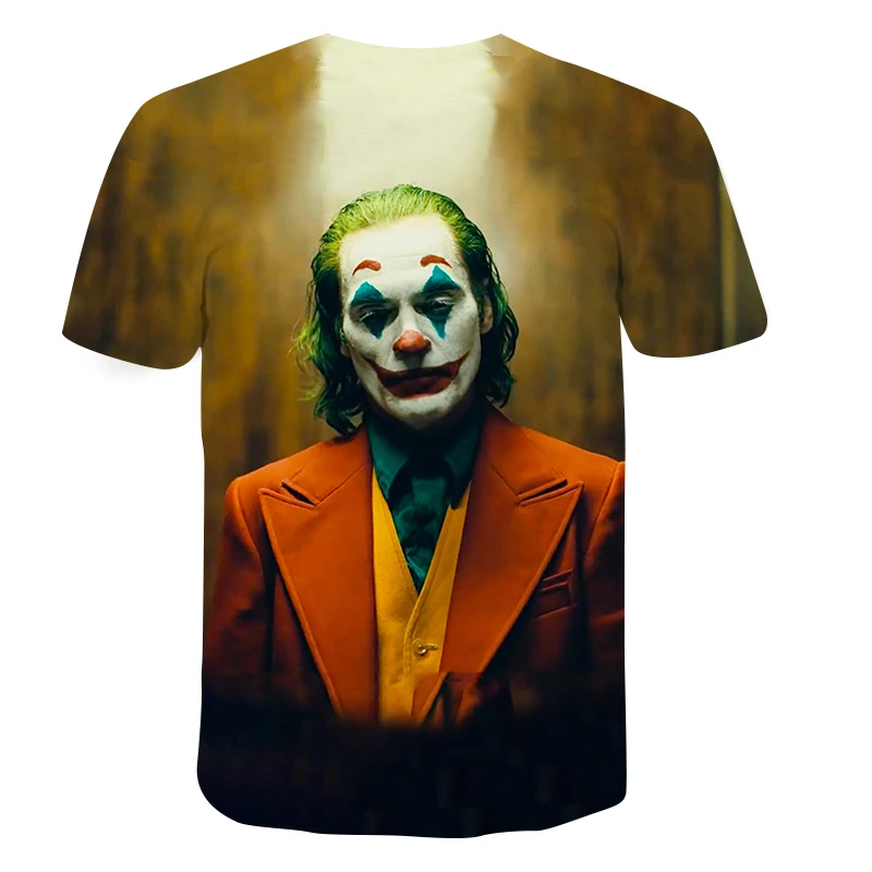 

Men's Short Sleeve T-Shirts Stunning Fashion Comic Characters Trendy Oversized Tops 3D Printed Colorful Clothing Casual