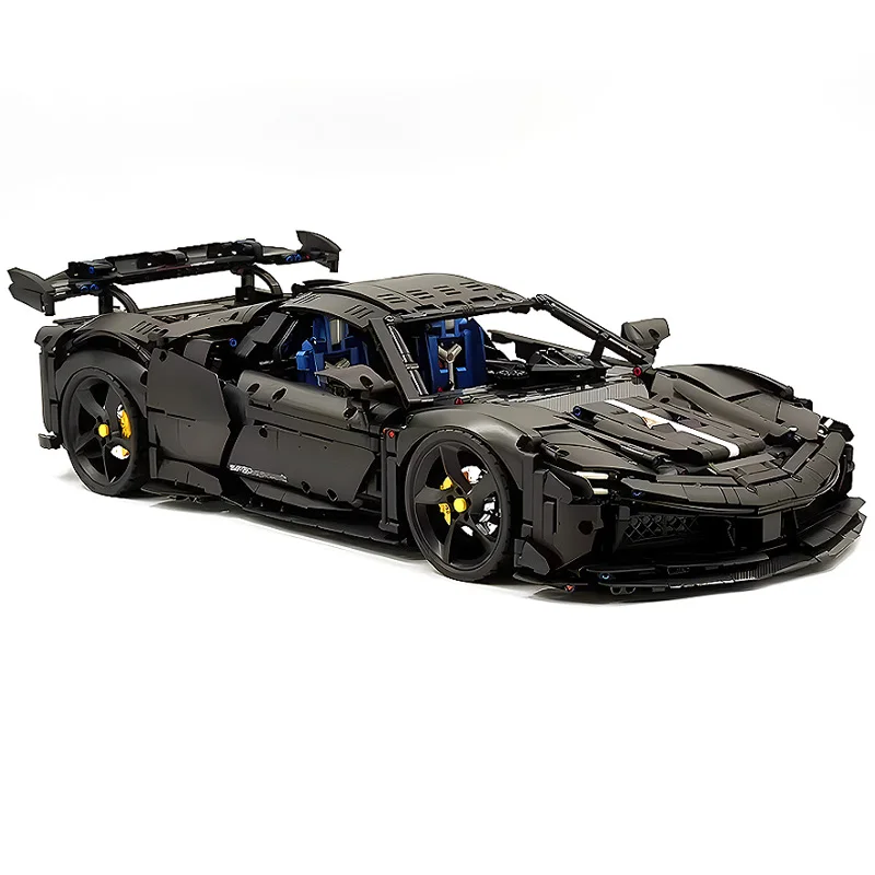 Новый конструктор Gustom 10623 черный высокотехнологичный скоростной спортивный