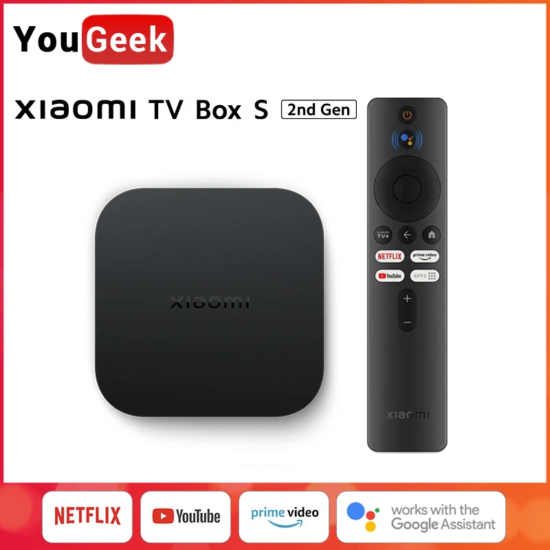 New Global Version Xiaomi Mi TV Box S 2nd Gen 2GB 8GB 4K Ult
