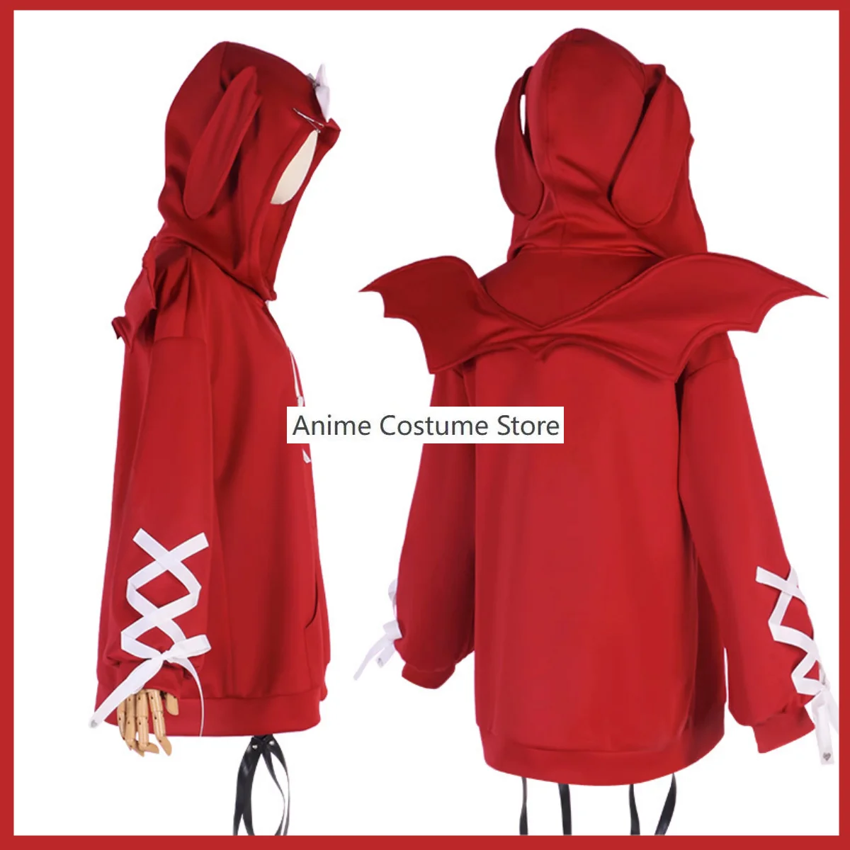 Костюм для косплея девочки из аниме игры при дождь KAngel костюм Ame Wig толстовки JK