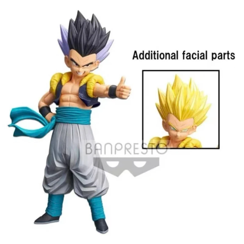 В наличии: Оригинальная фигурка Bandai Dragon Ball Z Banpresto Grandista Resolution of Soldiers Gotenks, коллекционная модель, игрушка, подарок (art.: 3920da91c1638) - 3920da91c1638