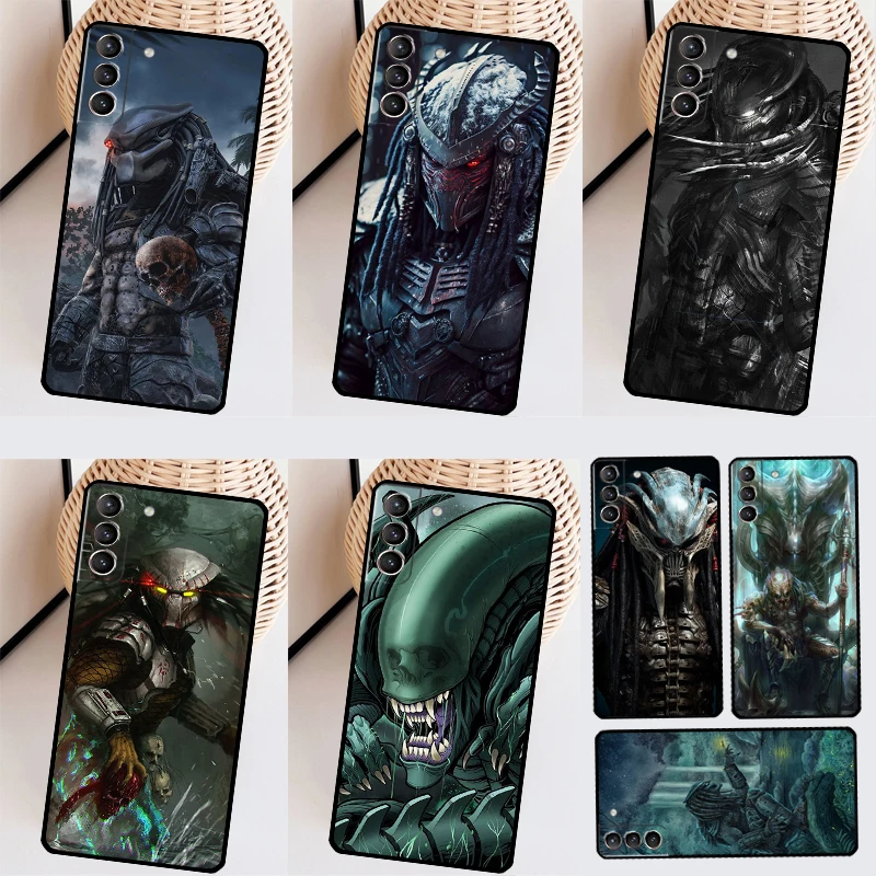 Чехол Alien Vs Predator для Samsung Galaxy S22 S23 Ultra Note 20 Note 10 Plus S9 S10 S20 S21 S23 FE