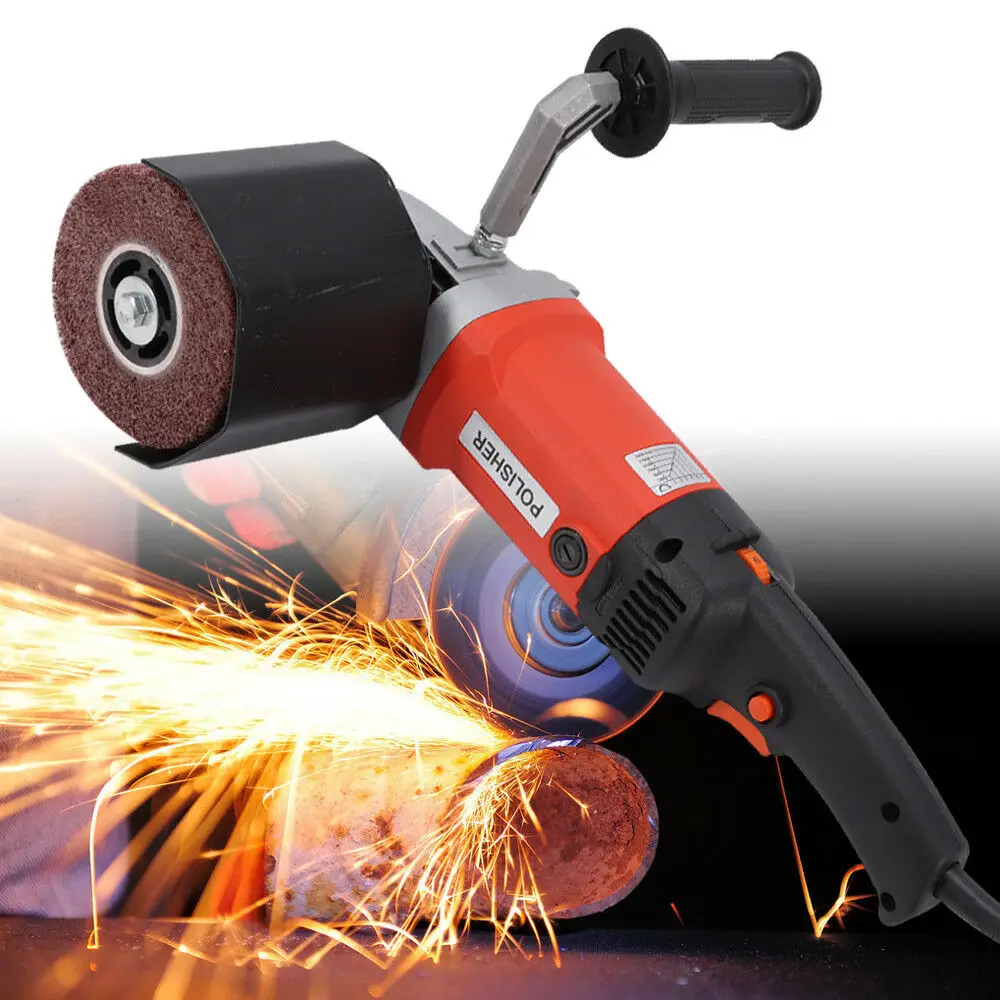 

1400W Polishing machine Satin finishing machine Roller Grinding Polisher Brush grinding