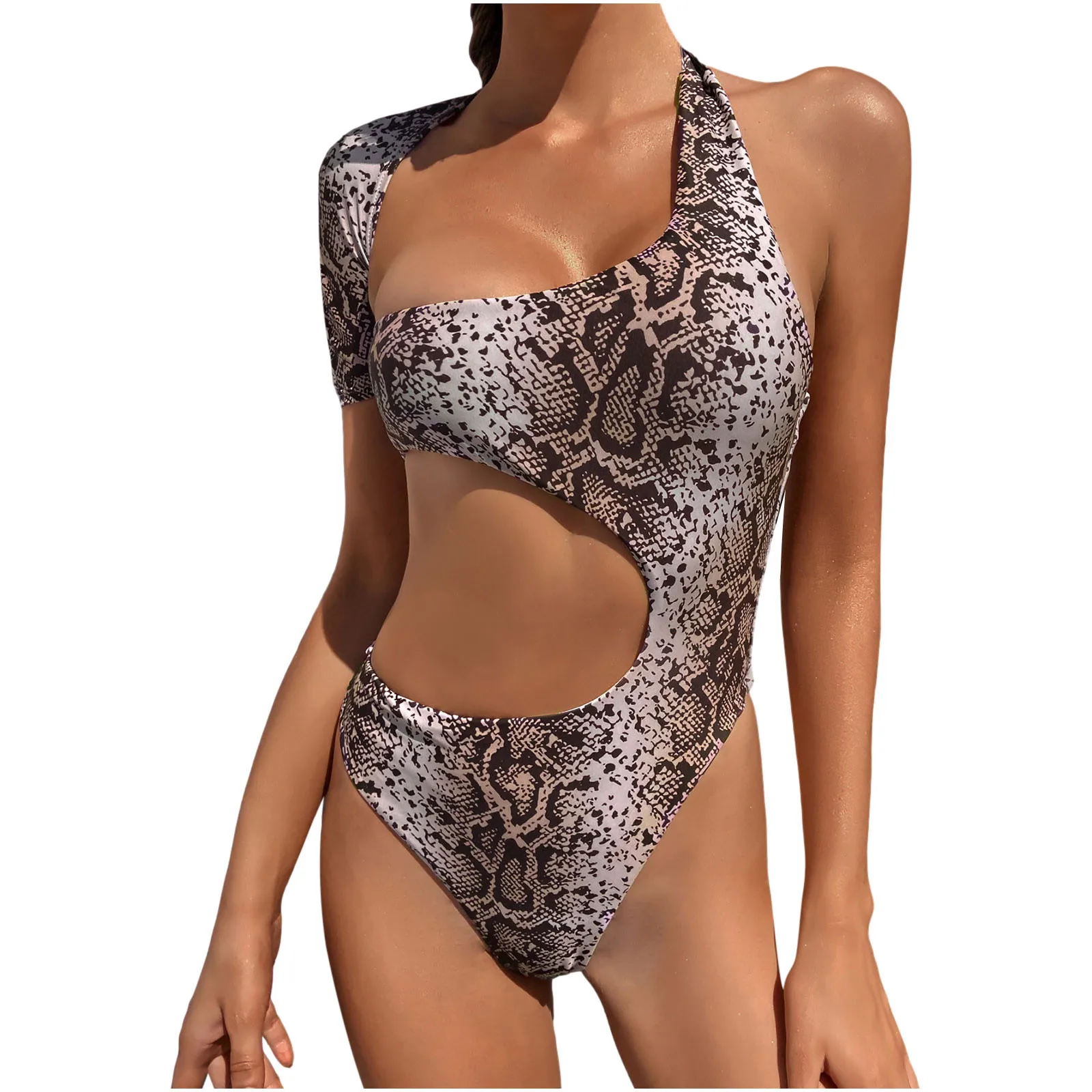 

Женский комплект бикини, пляжная одежда, купальник с принтом, Цельный купальник, модные сексуальные купальники, танкини, искусственное бики...