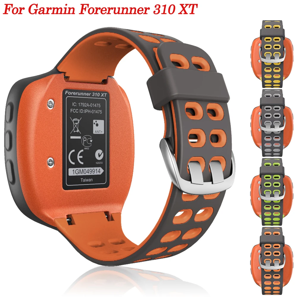 

Sport Silicone Watchband For Garmin Forerunner 310XT Bracelet Replacement Smart Watch For Forerunner 310 XT Wrist Straps Correa