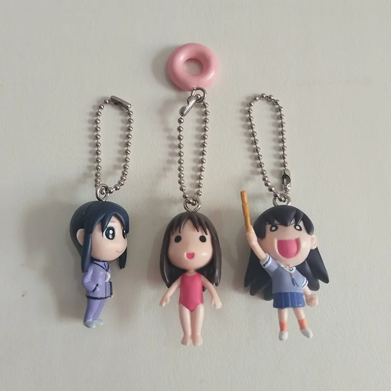 Фото Azumanga Daioh, японское издание, экшн-фигурка, аниме, распечатанная милая фигурка, модель, объемные подвески, игрушки №2