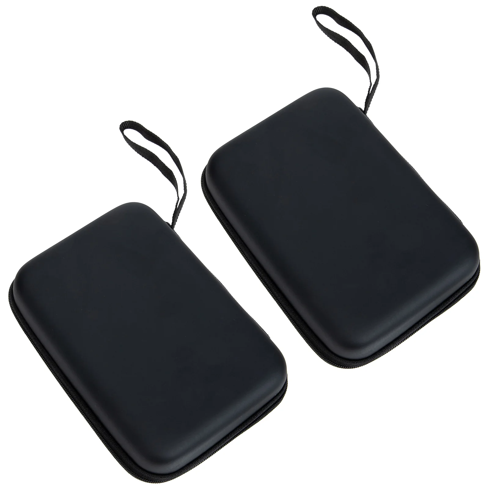 

2pcs Electronics Organizer Square Cable Organizer Bag Earphone Carrying Bag