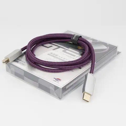 FURUTECH GT2Pro-B USB-кабель класса аудио типа A-B, Хрустальный медный посеребренный USB-кабель