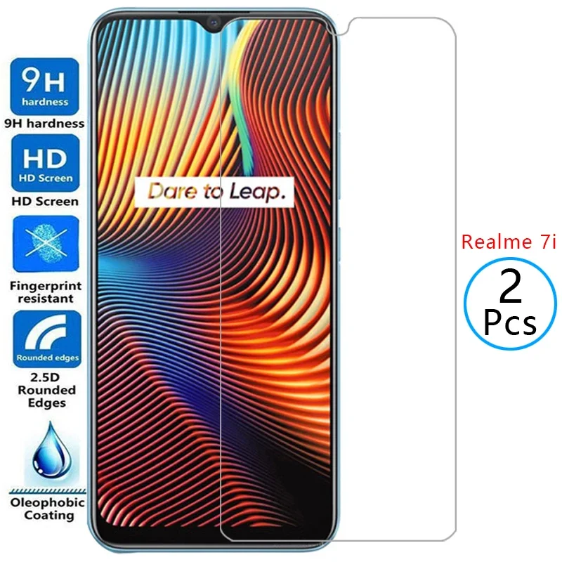 Защитное закаленное стекло для Realme 7i защитная пленка экрана 7 i i7 global film Realmi reame relme