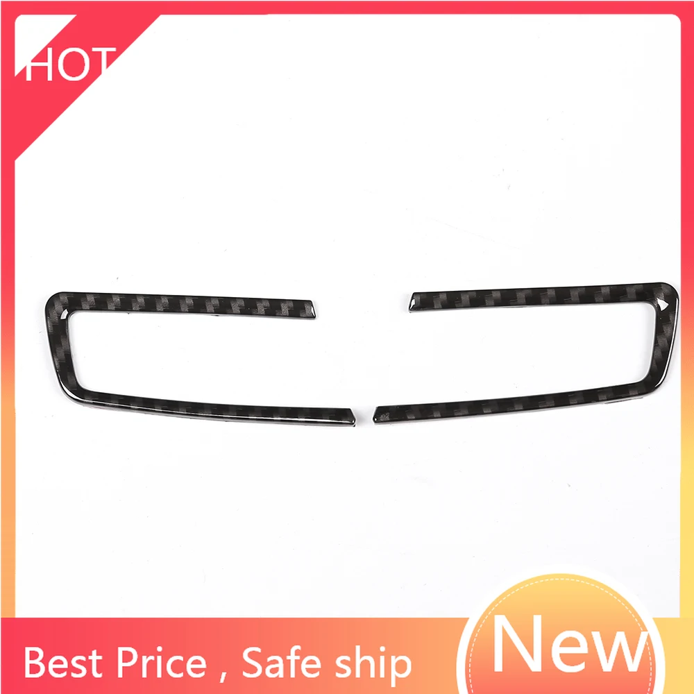 

For BMW 2 Series F45 F46 218i 2015-2018 Car Accessories Carbon Fiber ABS Chrome Mode Button Frame Cover Trim 2 Pcs fast ship