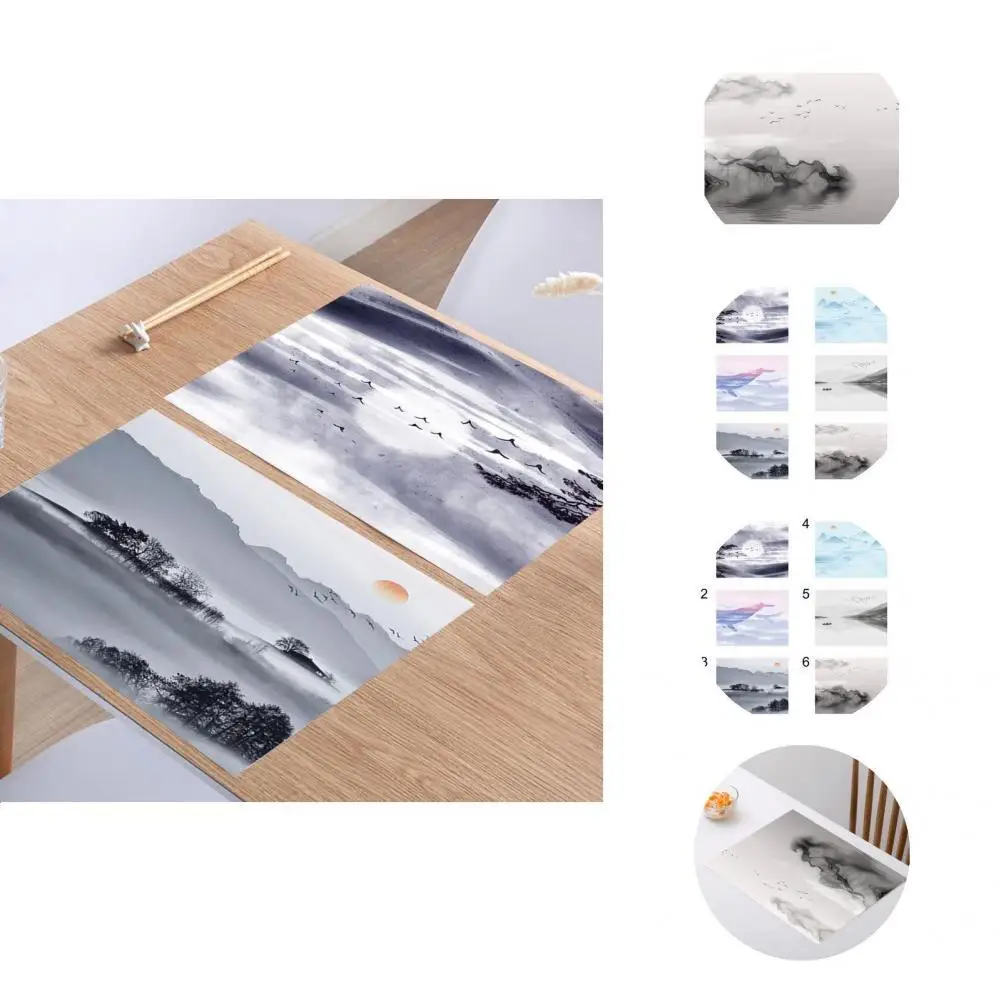 

Placemat Pretty Linen Waterproof Long Lifespan Placemat for Gifts Table Cushion Placemat