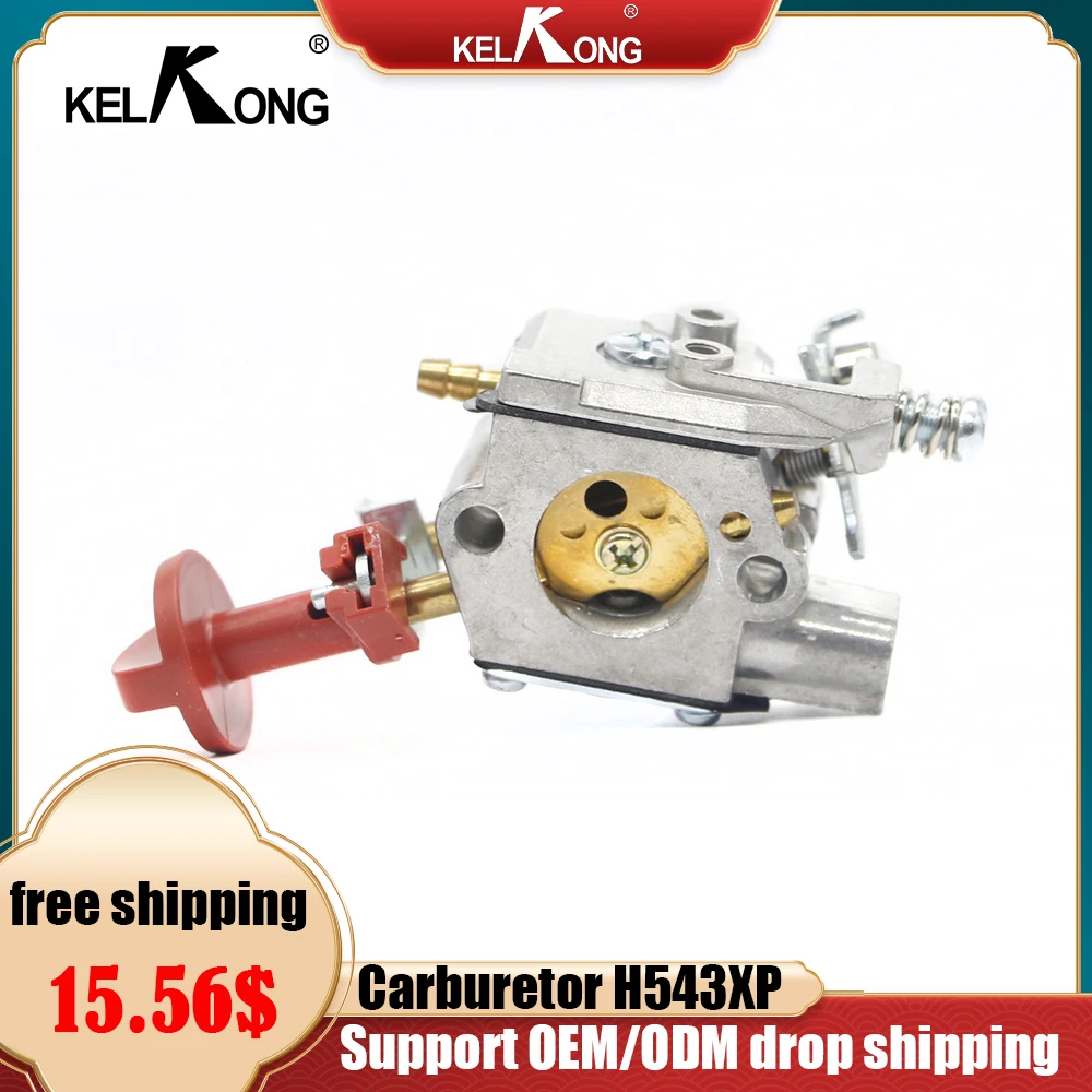 

KELKONG Carburetor Carb Fit For Husqvarna 543 543RS 543XP 543XPG 43CC Brushcutter Trimmer Chainsaw Spare Part 588848901