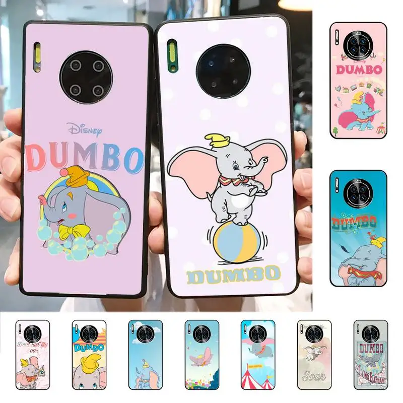 

Disney Dumbo Phone Case for Huawei Mate 20 10 9 40 30 lite pro X Nova 2 3i 7se