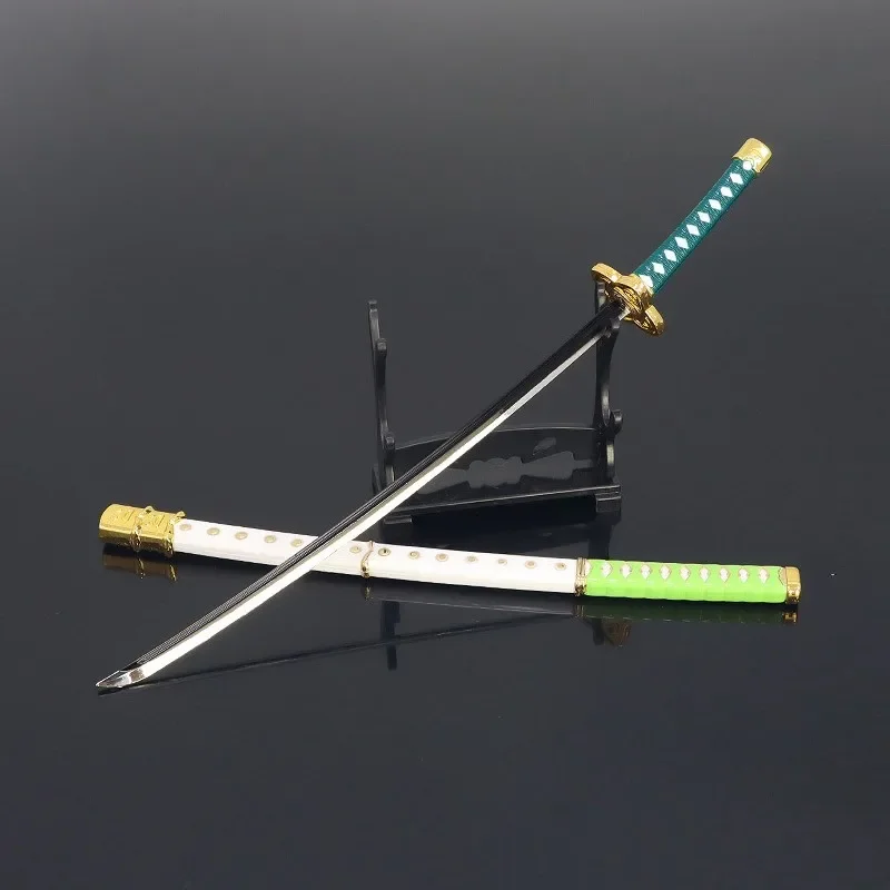 

Цельное оружие Tahimi It Rain японское аниме Королевский самурайский меч Металлический Игрушечный нож неограненная модель катаны детские подарки для игрушек