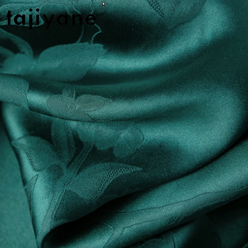 TAJIYANE 100% naturalny jedwab morwowy spódnice damskie letnia odzież damska 2024 nowości moda długa spódnica dla kobiet Готика