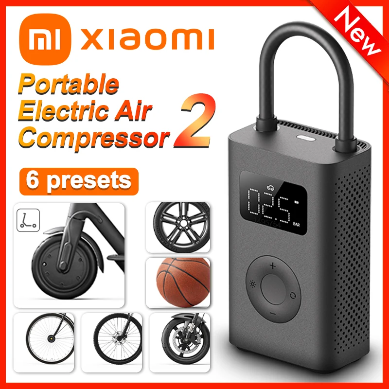 Xiaomi Portable Electric Air Compressor 1s Купить
