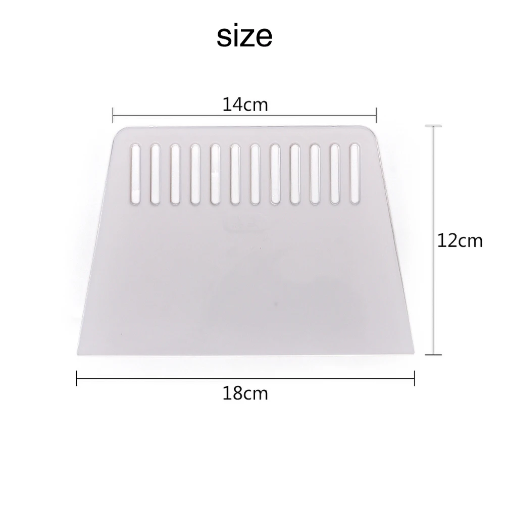 2 шт. трапециевидный пластиковый скребок для керамики | Дом и сад